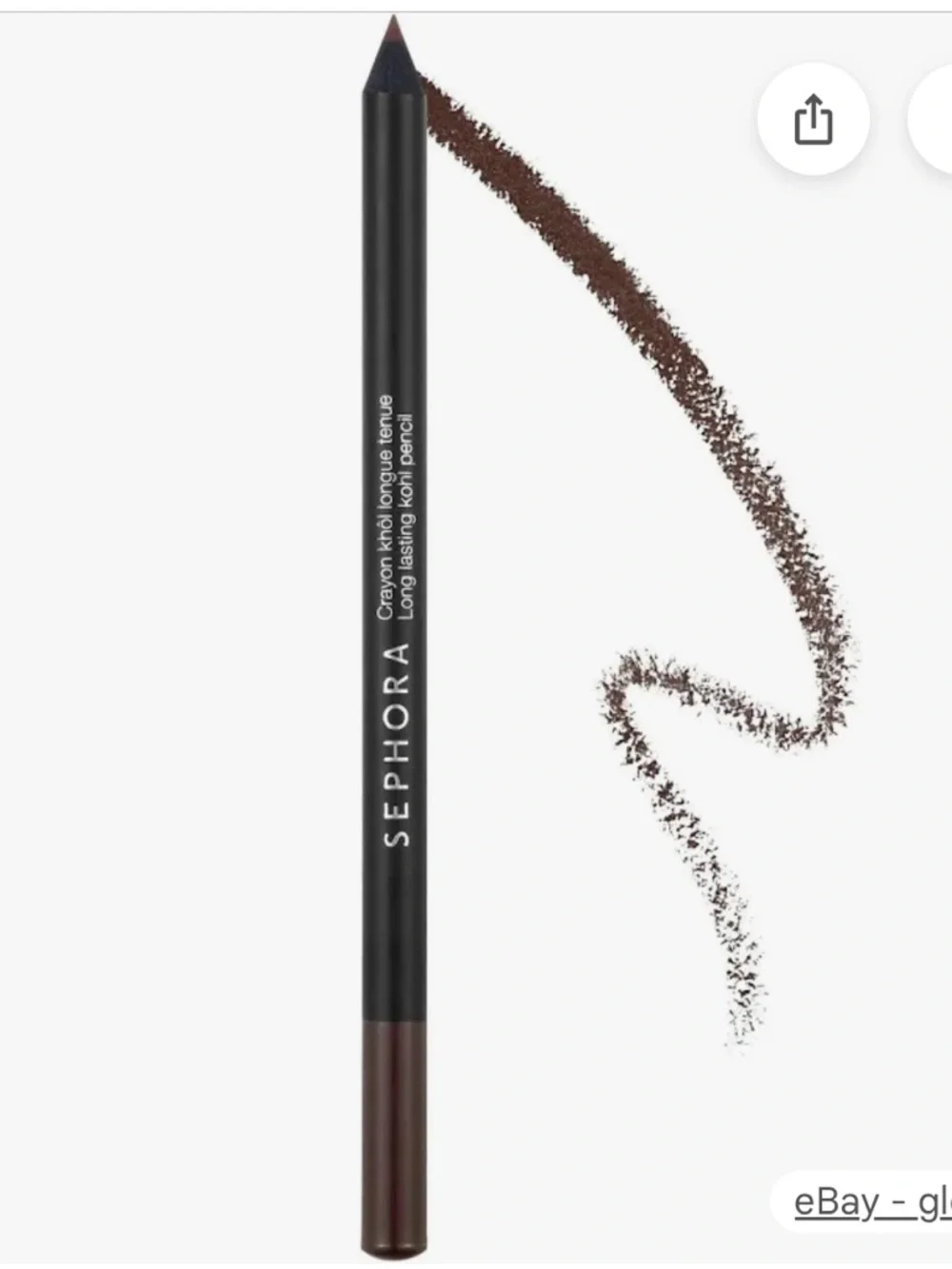 Sephora Kohl Pencil - Deep Brown - USED